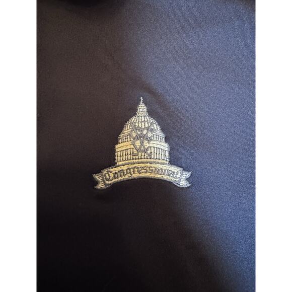 Congressional Country Club Boys Performance Golf Polo Ralph Lauren Navy 14/16 - Picture 14 of 14